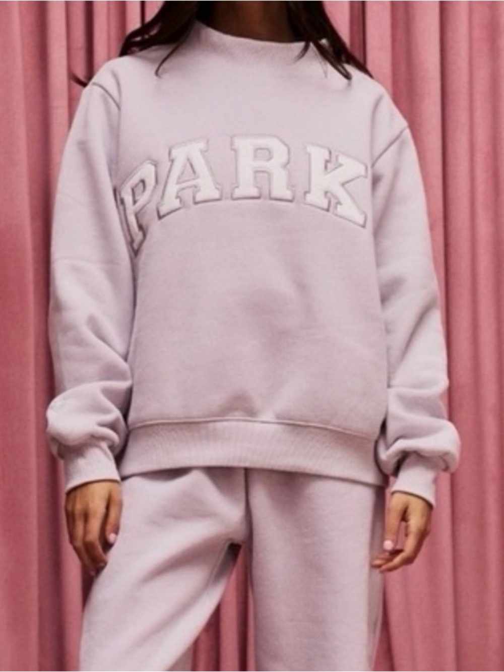 PARKE VALENTINE’S DAY LAVENDER MOCKNECK